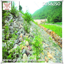 Gabion Tecido / Gabion Galvanizado para Revestimento Slope